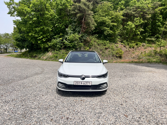 폭스바겐 골프 TDI 전면부. 임주희 기자